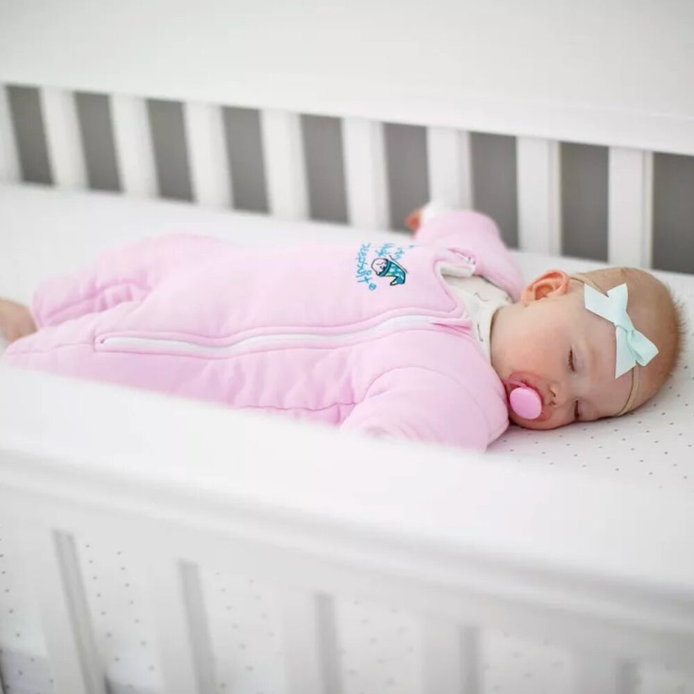 Baby Merlin's Magic Sleepsuit Swaddle Wrap Transition Product, Pink, Size Small